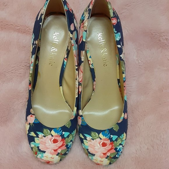 Kelly & Katie Shoes - Kelly & Katie Floral Isabel Pump 7.5M